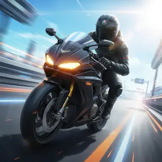 Street Motor Rider Racing